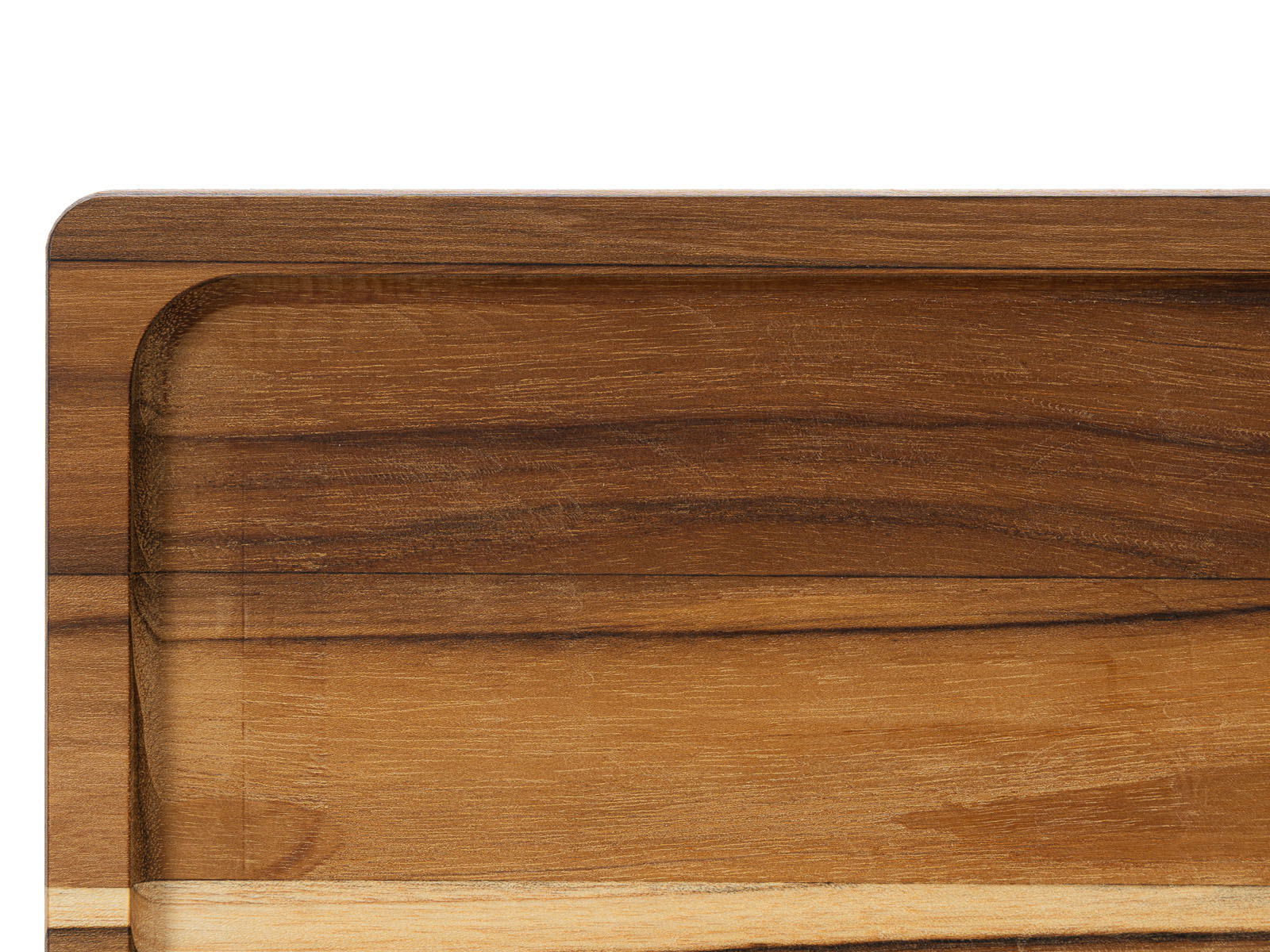 Tabla De Servir Teca Rectangular