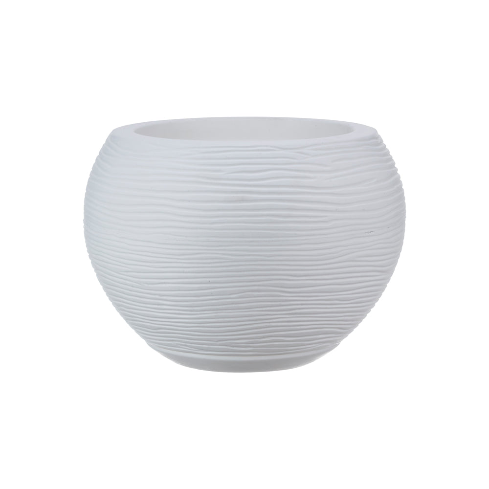 Maceta Florencia Sisal 27 x 24 cm C/Blanco