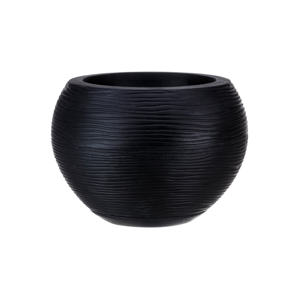 Maceta Florencia Sisal 27 x 24 cm C/Negro Floridis