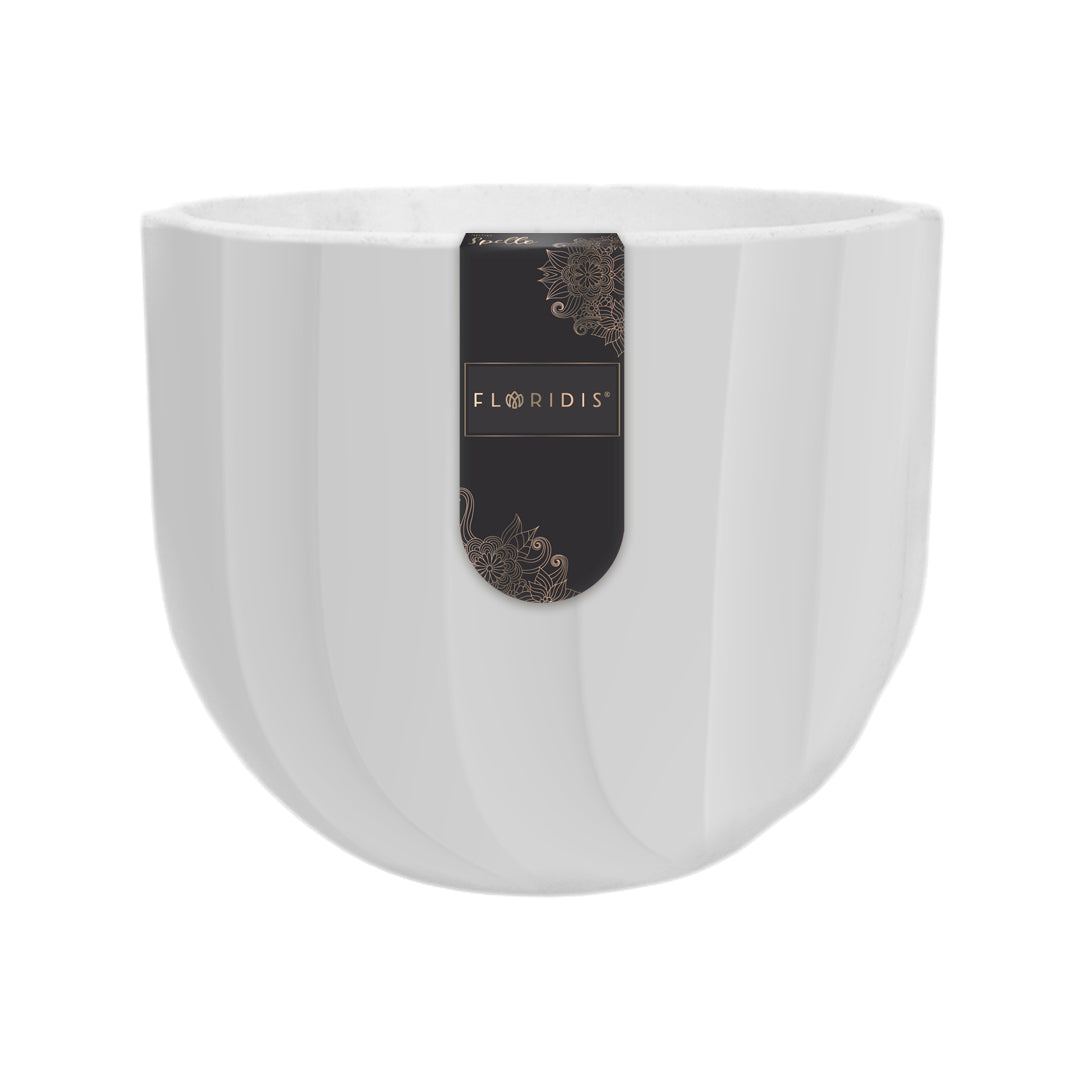Cachepot Spello Ondulado C/Blanco