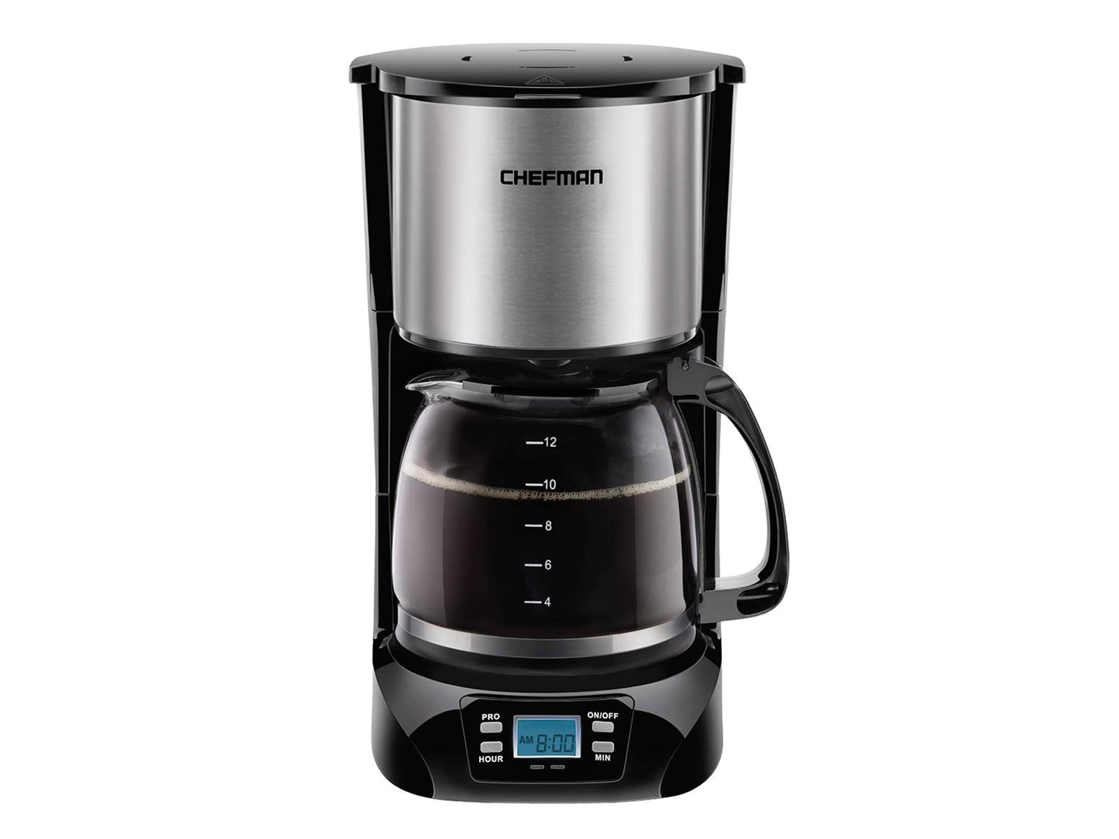 Cafetera 12 Tazas Programable Chefman