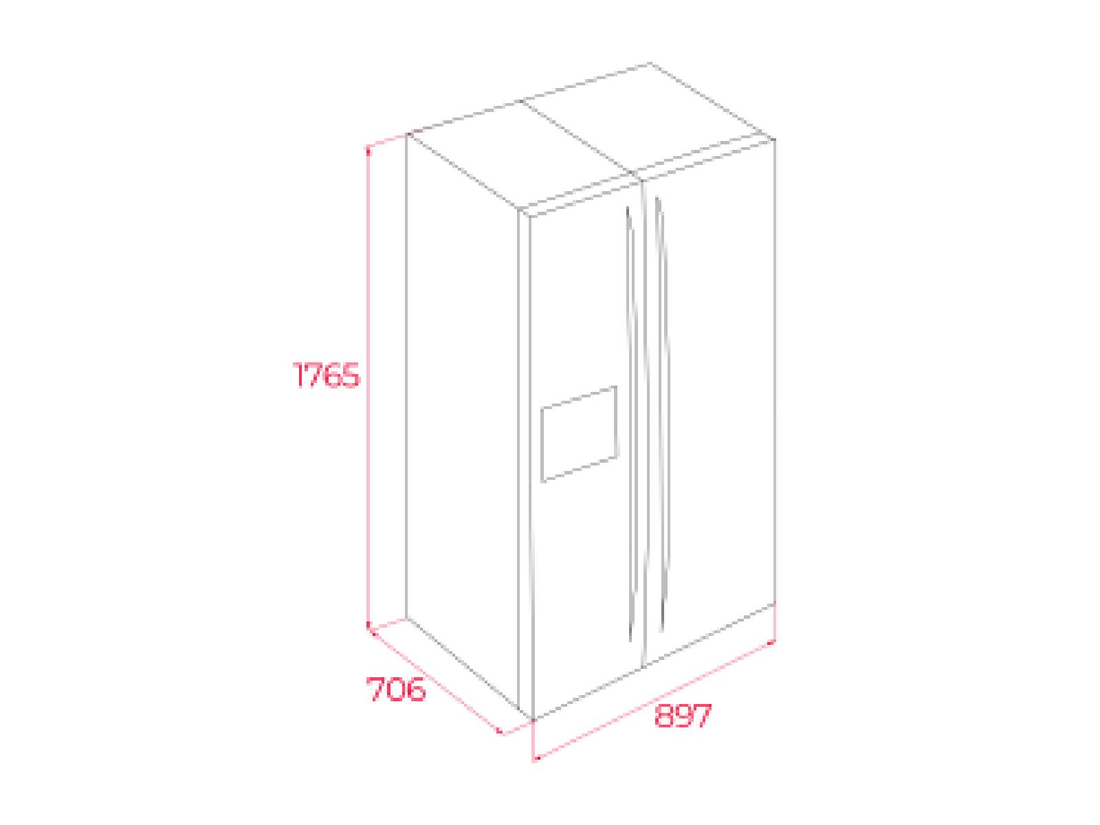 Refrigeradora Side By Side SBS RLF 74920 Teka