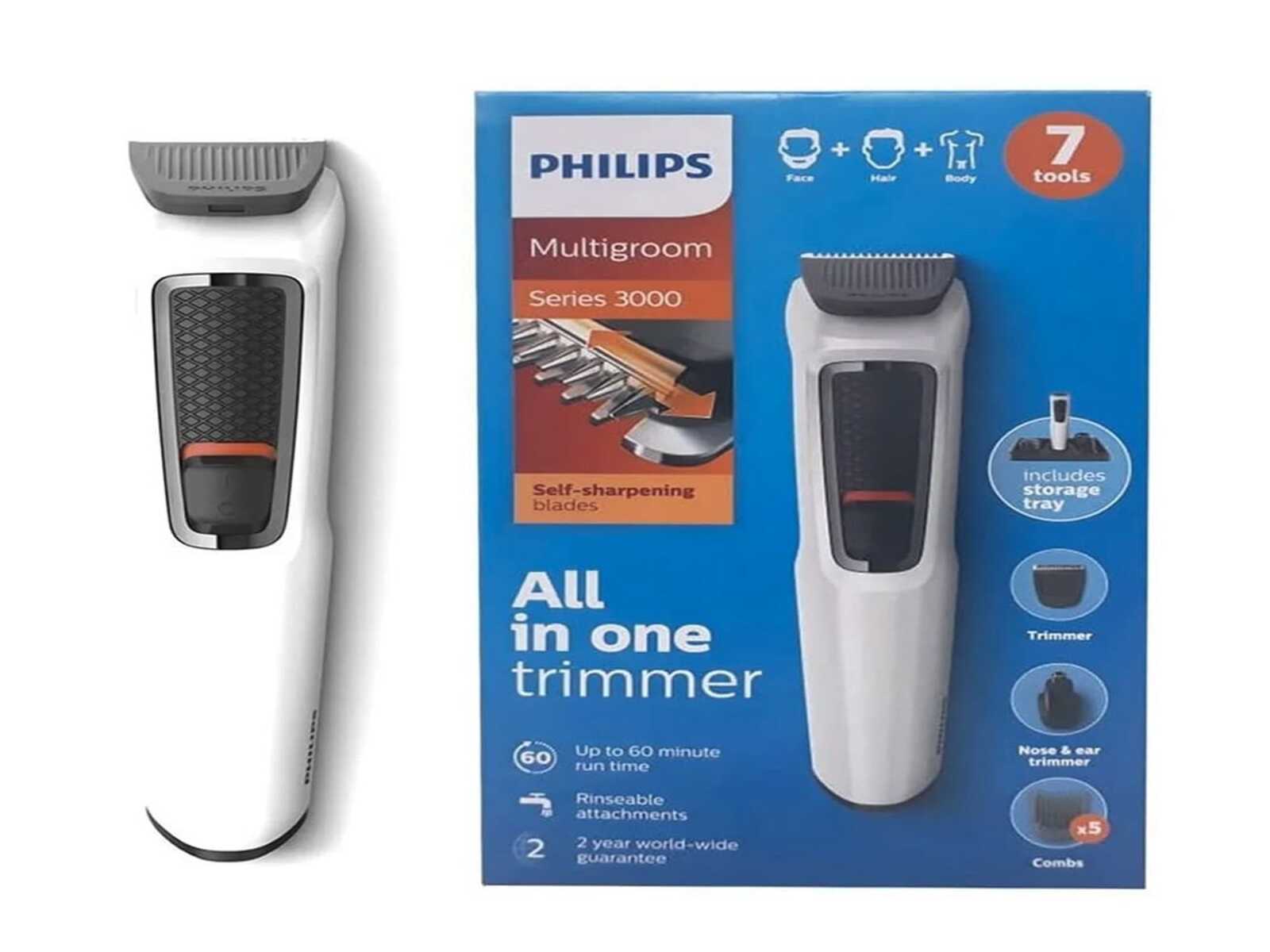 Set de Arreglo de Barba 6 Accesorios Philips