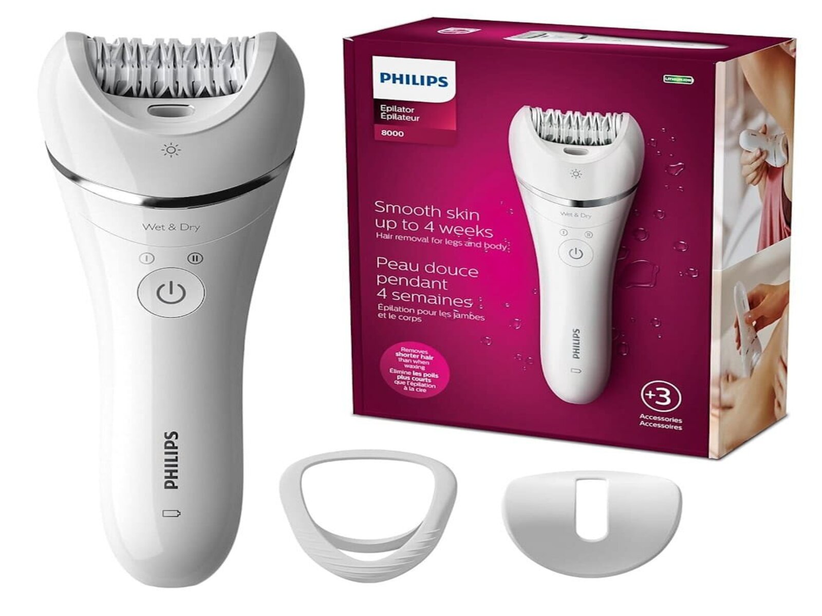 Depiladora Satinelle 3 Accesorios Philips