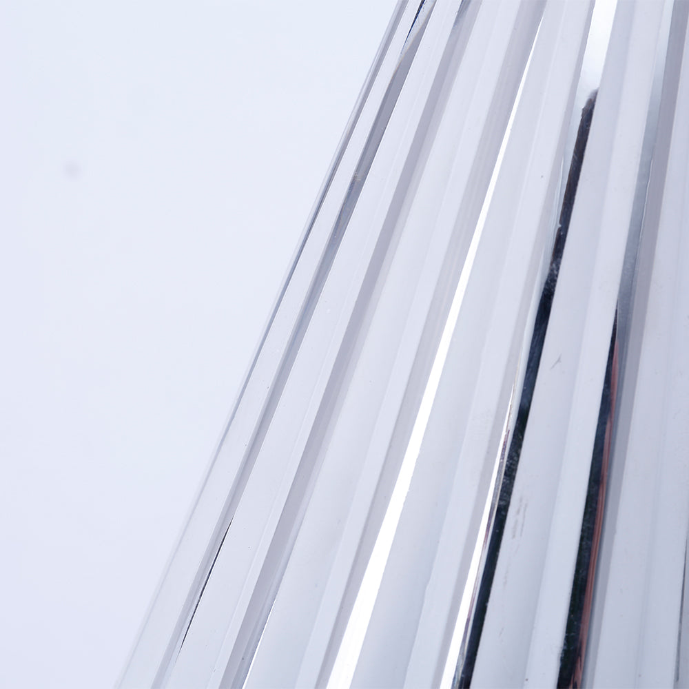 Figura Arbol de Navidad Vidrio Gris