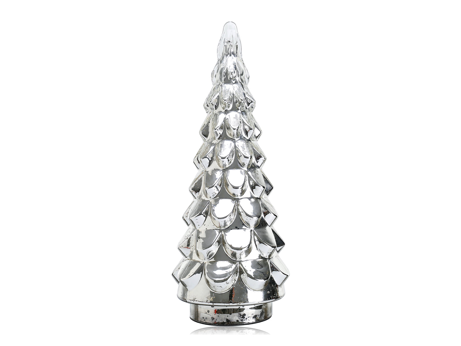 Figura Arbolito de Navidad 3D #Color_Plata