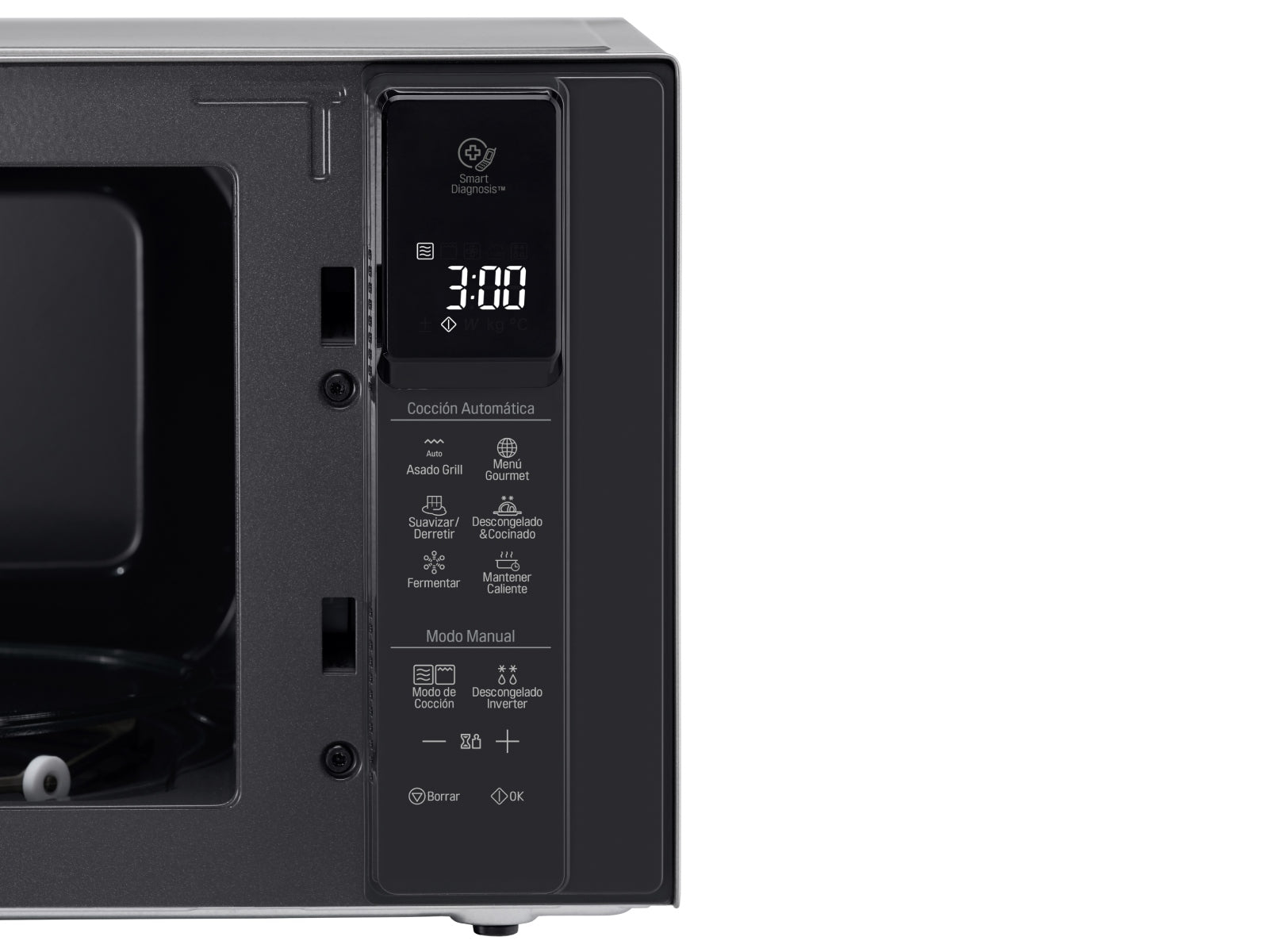 Microondas Smart Inverter Plata LG