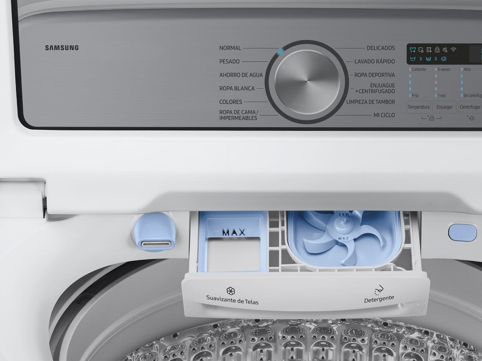 Lavadora De Ropa Automatica Blanca 26Kg Samsung