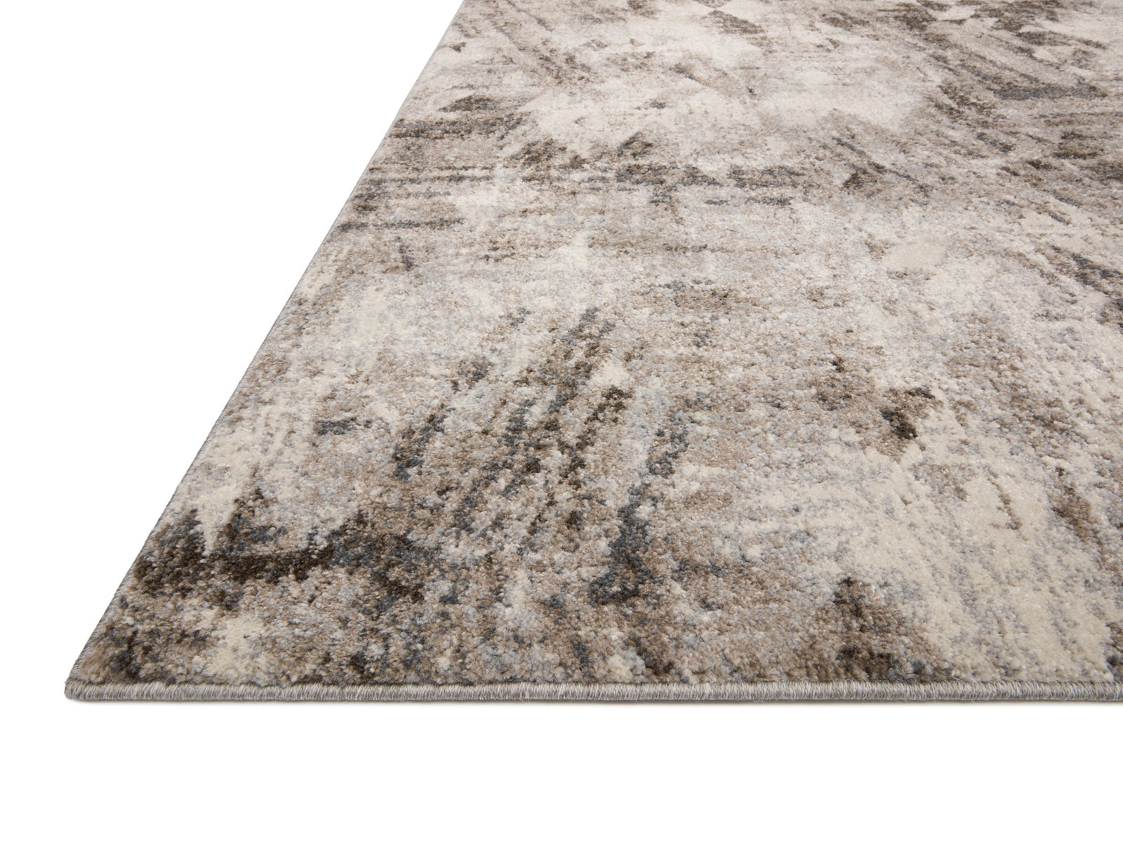 Alfombra Texturizada C/Beige y Cafe