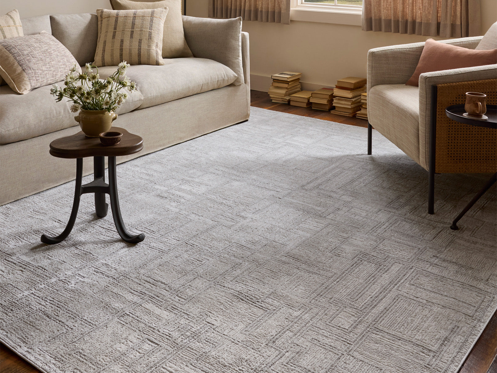 Alfombra Hol Grey Ivory 