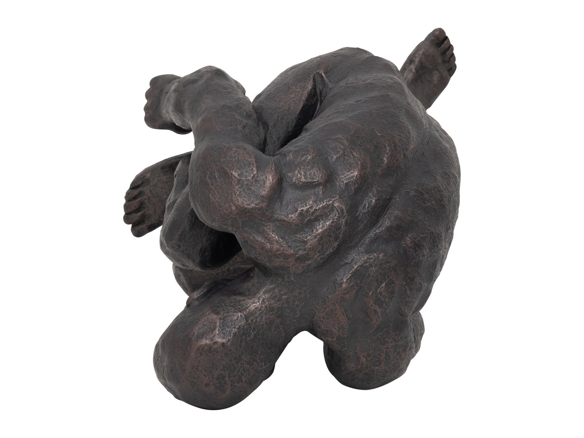 Figura Hombre Arrodillado Resina
