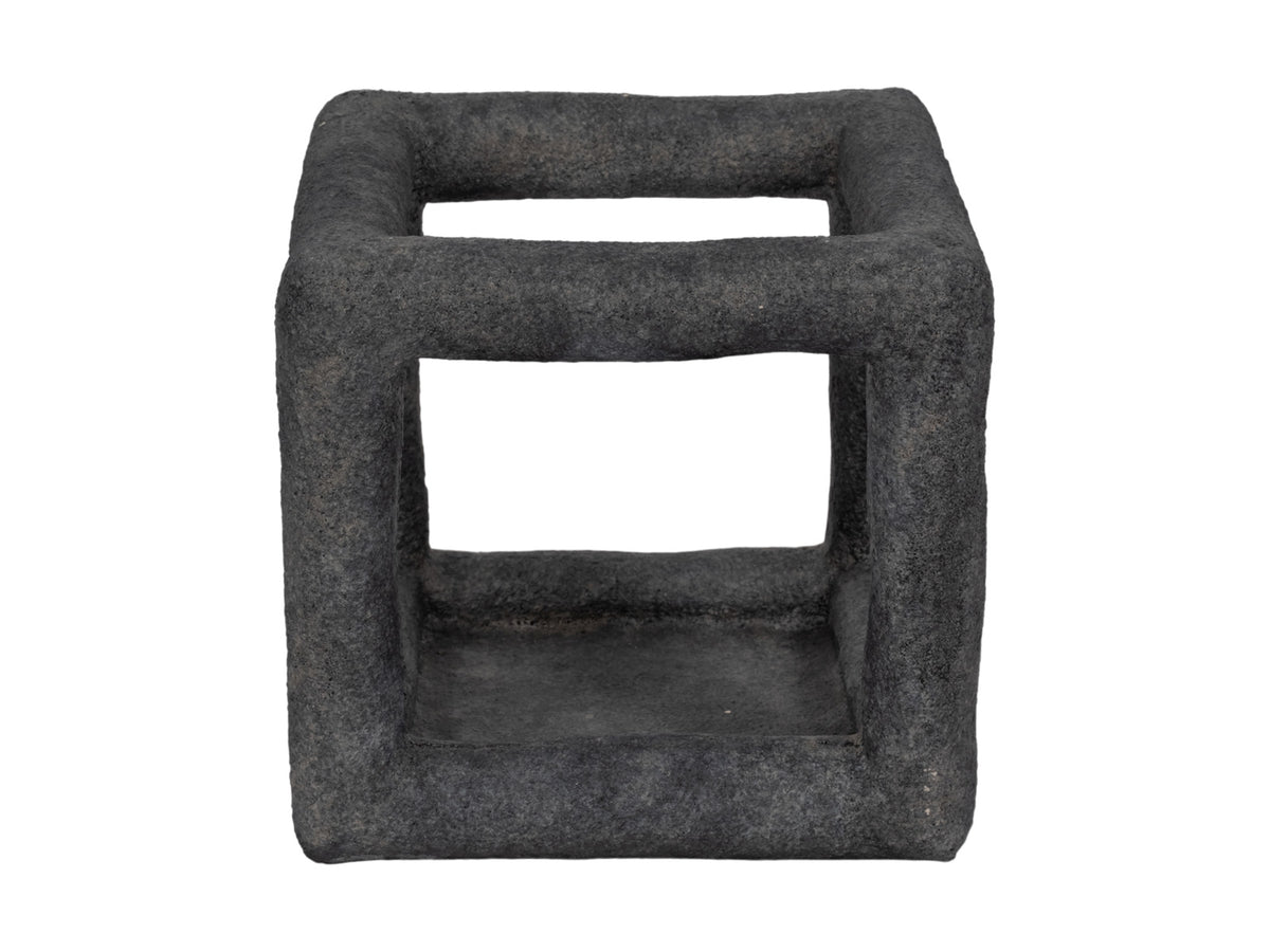 Cubo Texturizado Negro