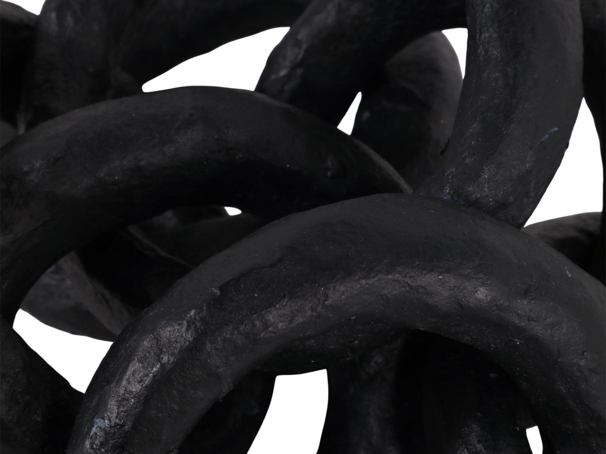 Cadena de Eslabones Negra