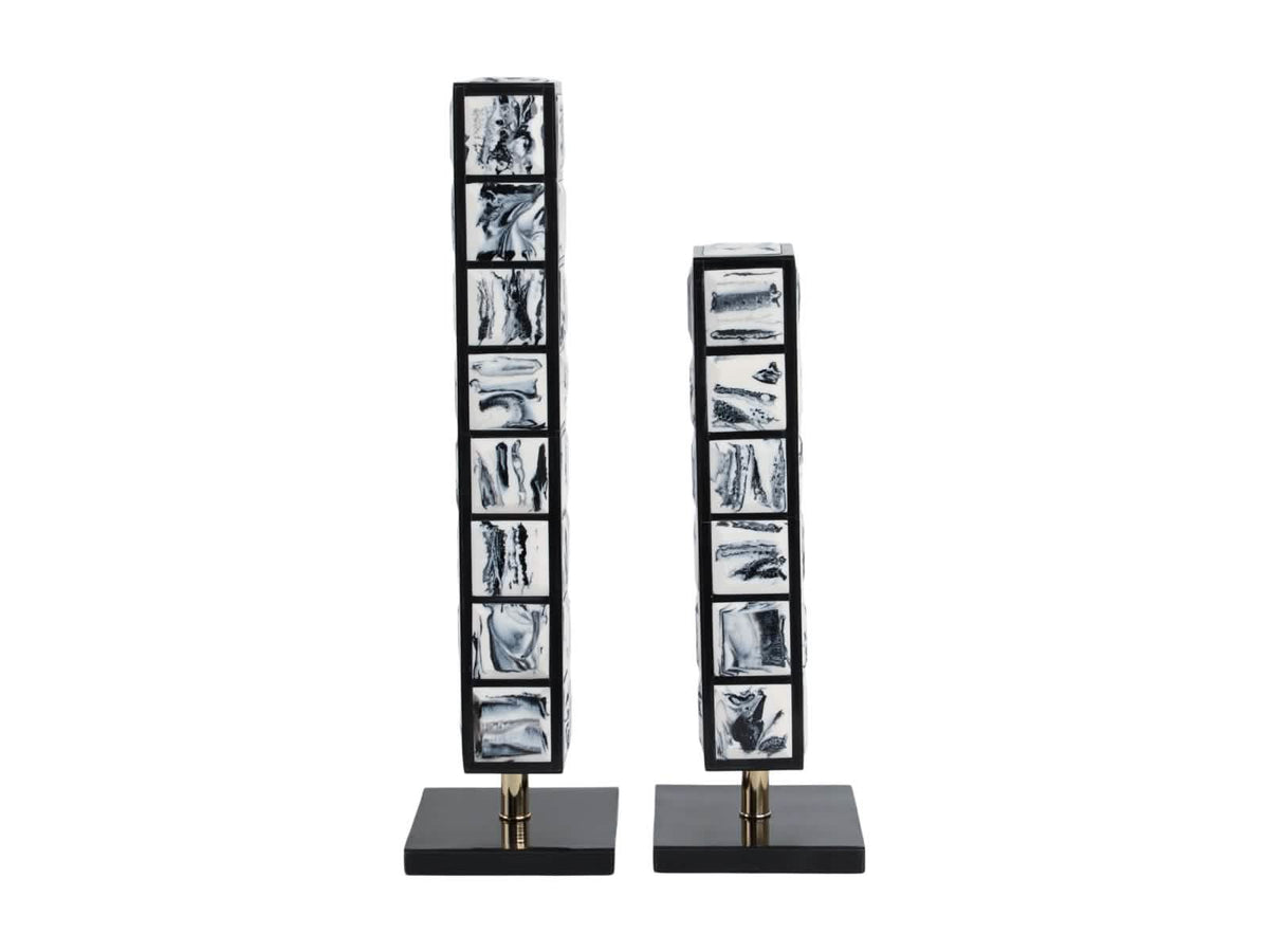 Torres Newry Negro y Blanco
