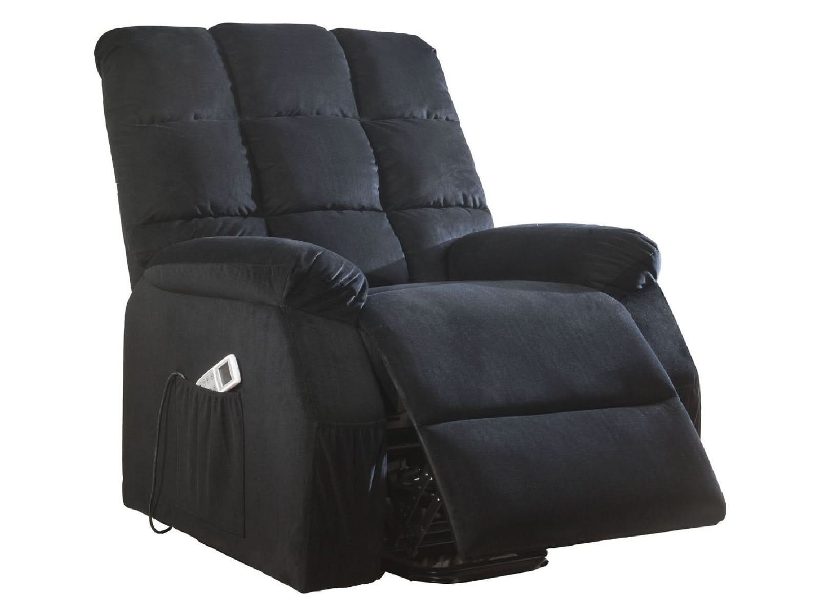 Sillon Electrico Recliner Ipompea #Color_Black"TIBLACK"