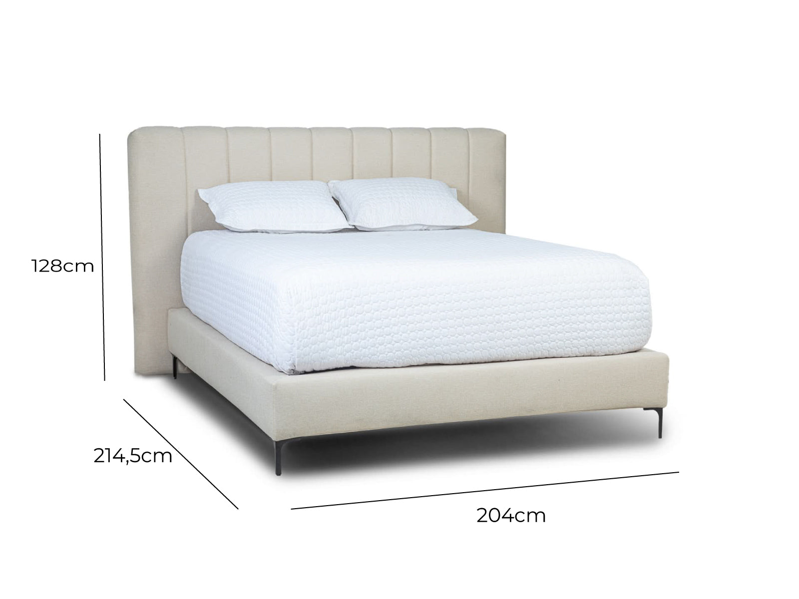 Cama Bati #Tamaño_Queen/2.5plz