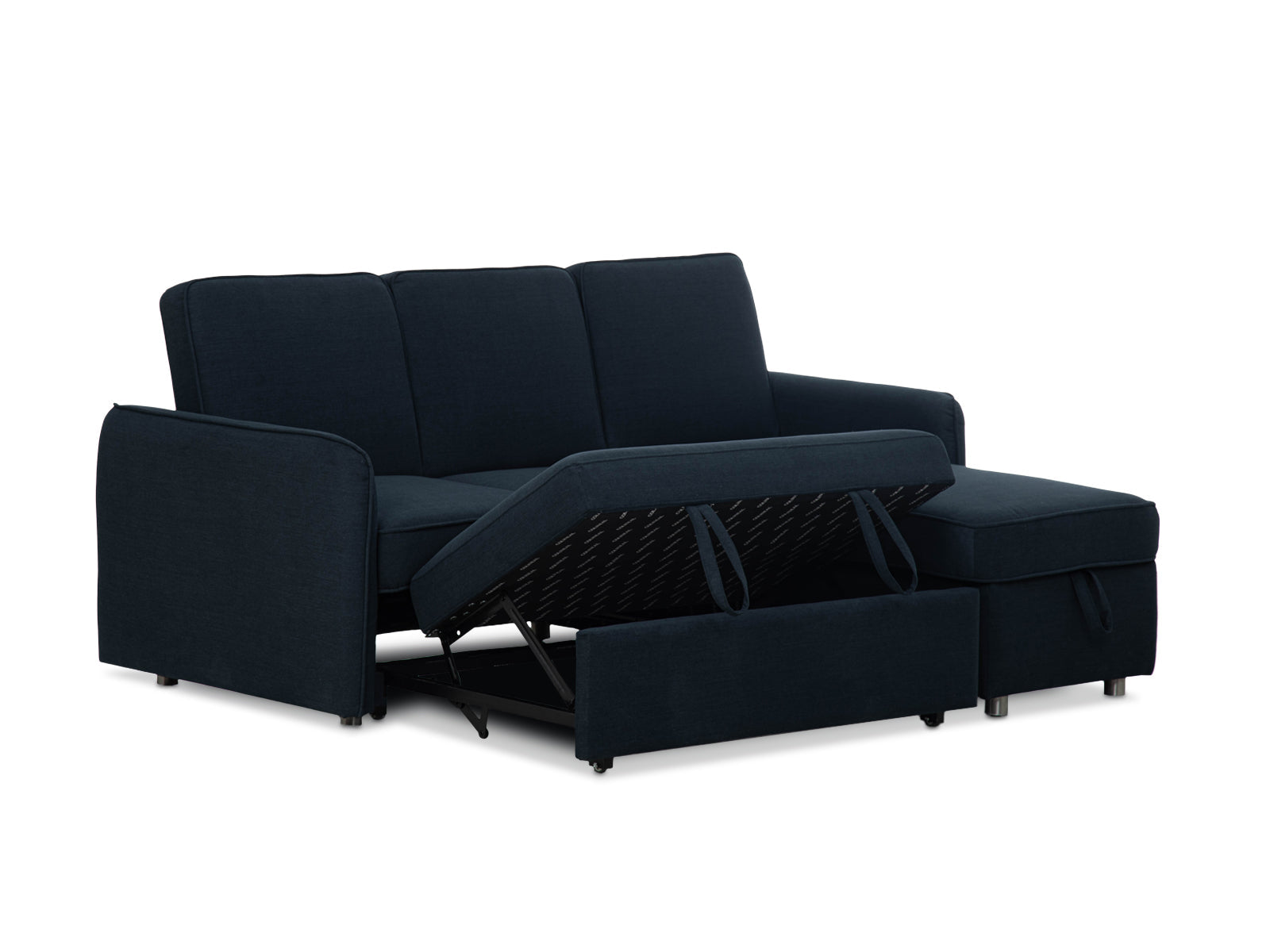 Sala Modular Sofa Cama Charlie #Color_MidnightBlue"T36508"