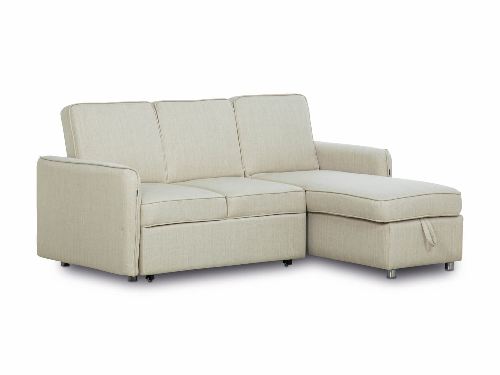 Sala Modular Sofa Cama Charlie #Color_Beige"T42100"