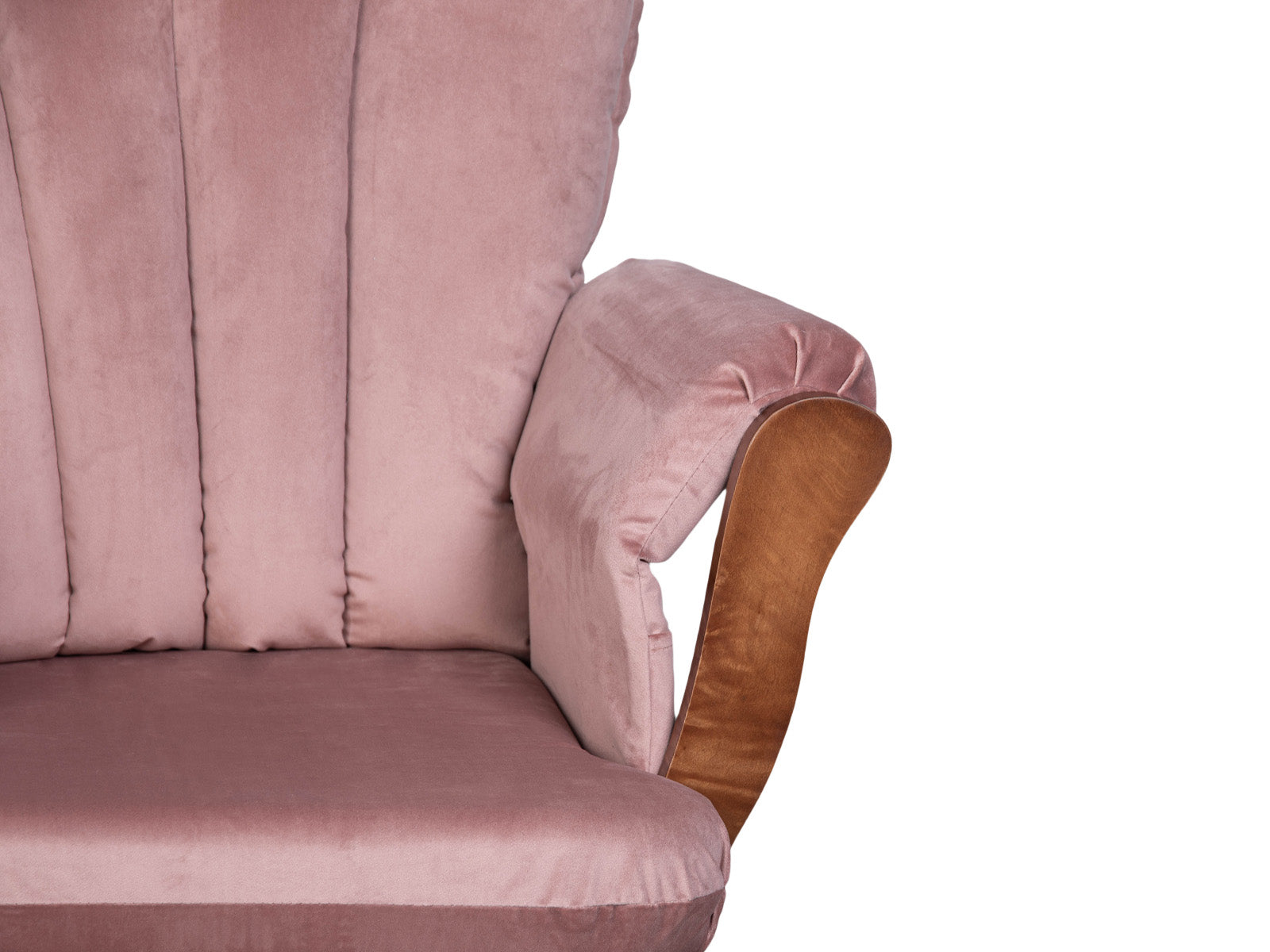 Mecedora Princess + Ottoman C/Miel #Color_LightPink"T36042"