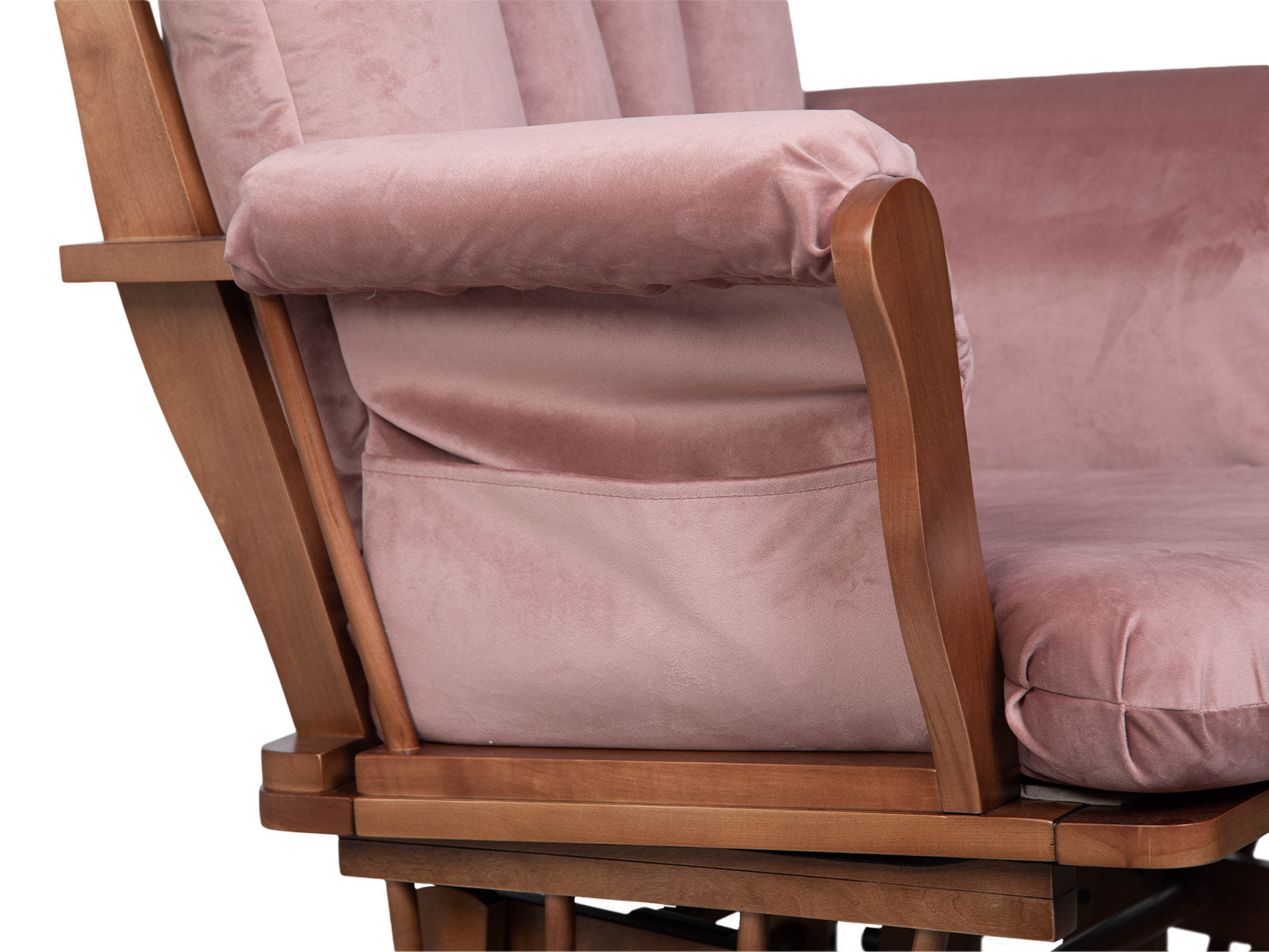 Mecedora Princess + Ottoman C/Miel #Color_LightPink"T36042"