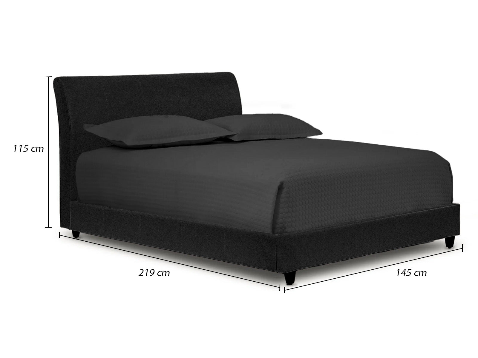 Cama Messina Angora #Tamaño_Full/2plz