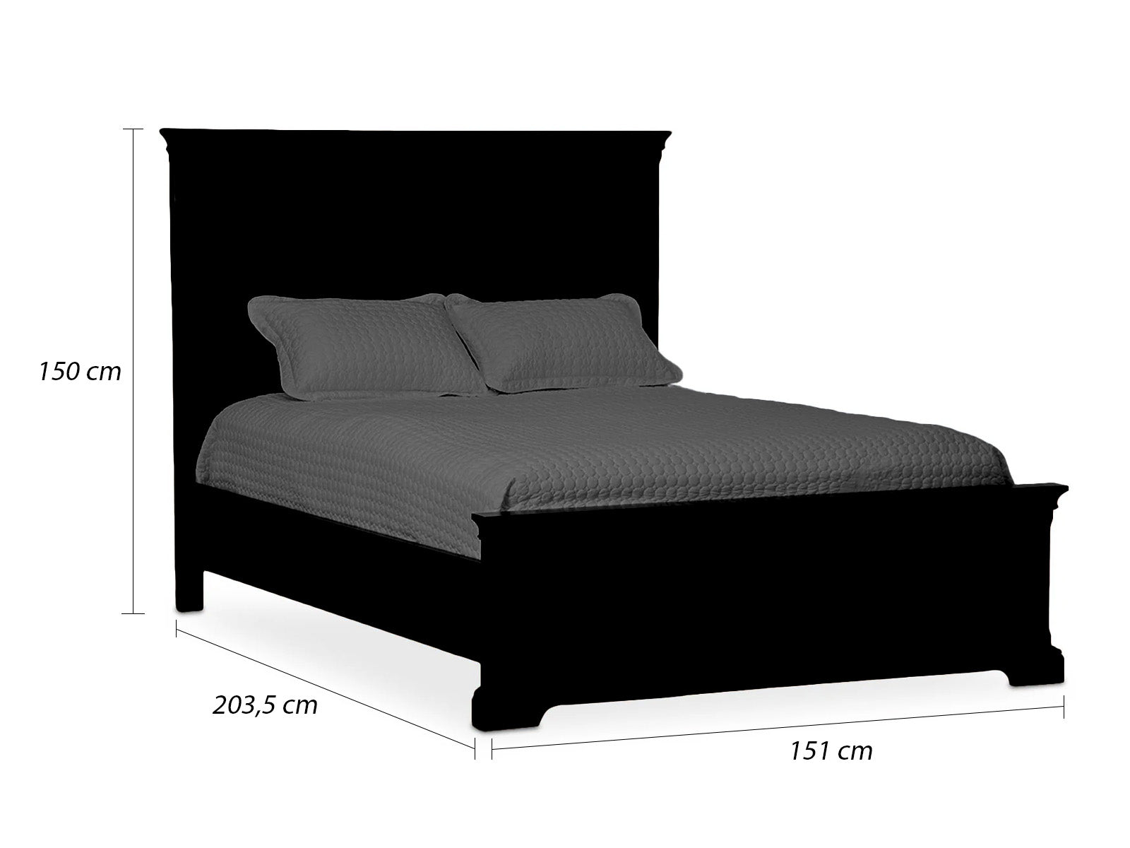 Cama Paris Miel #Tamaño_Full/2plz