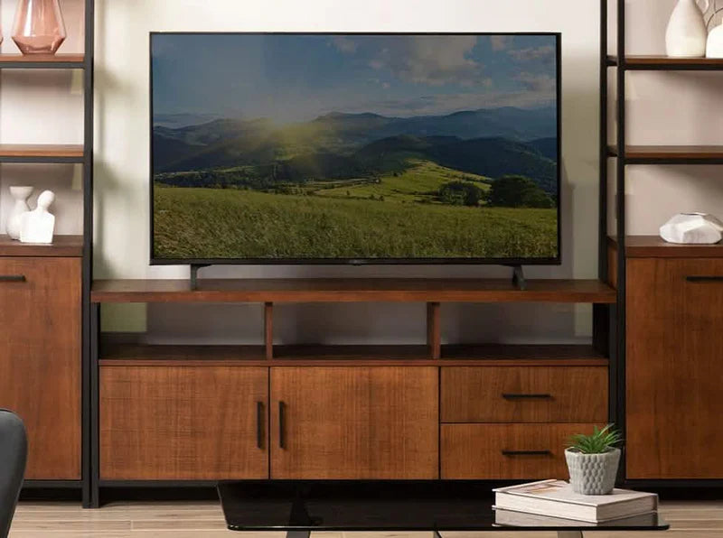 Centro de Entretenimiento Sute + Combo Tv Indurama 65'