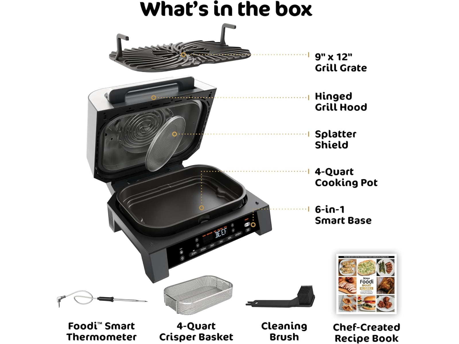 Parrilla de Interior Foodi Smart XL Ninja