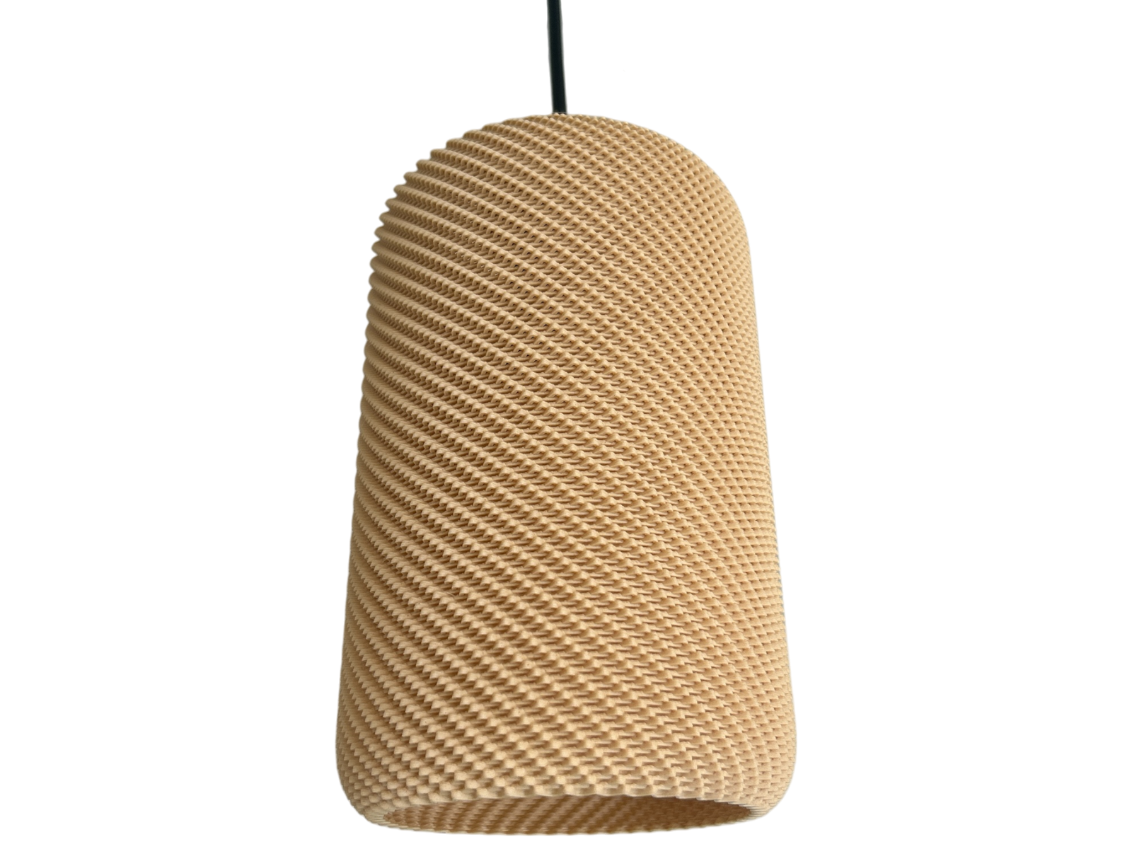 Lampara Colgante Caliza 13x21cm Dapahome #Color_Madera Natural