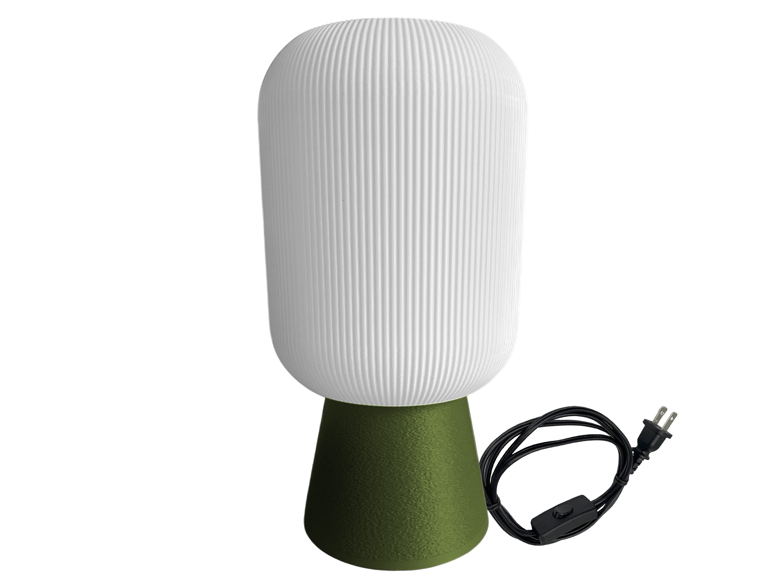 Lampara de Mesa Lumo Pantalla Blanca Dapa Home #Color_Verde