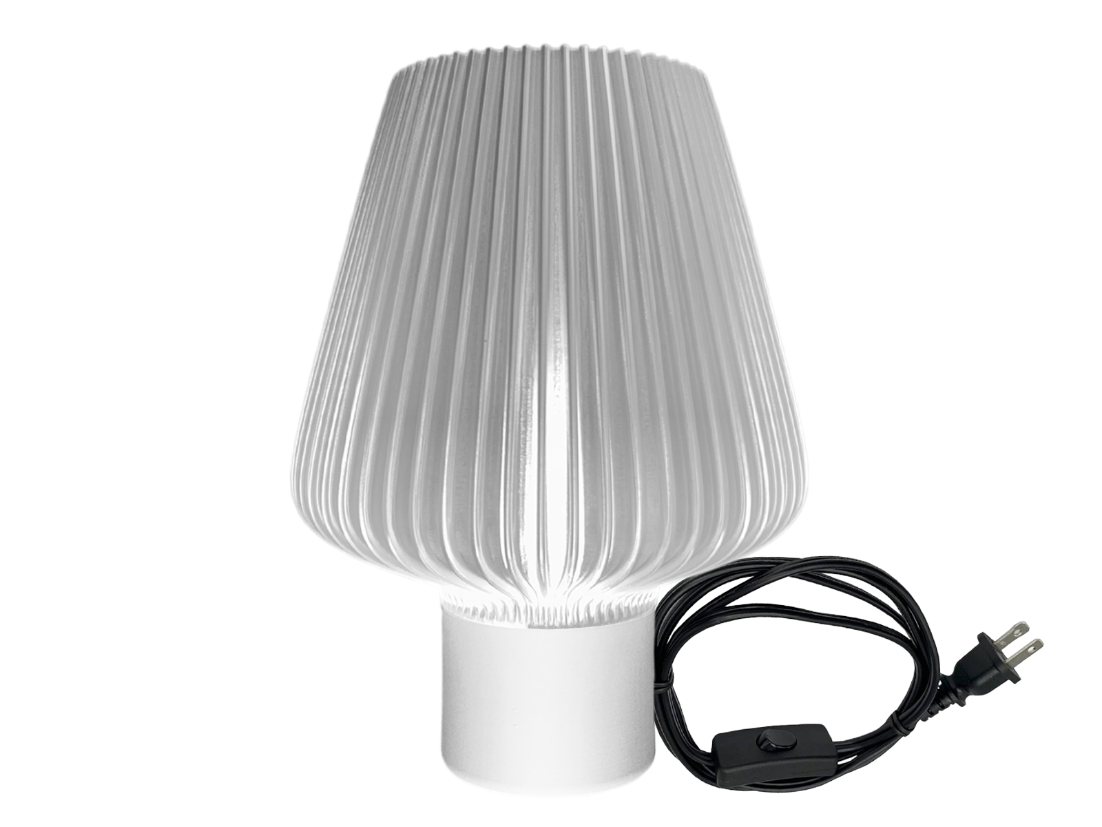 Lampara de Mesa Rumi Dapahome #Color_Blanca