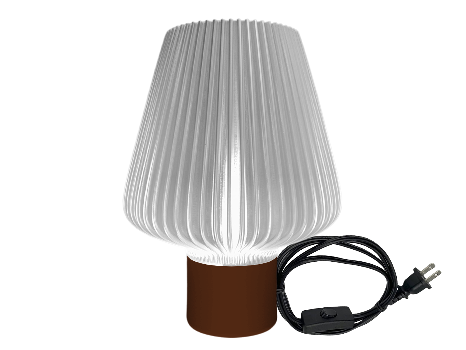 Lampara de Mesa Rumi Dapahome #Color_Chocolate