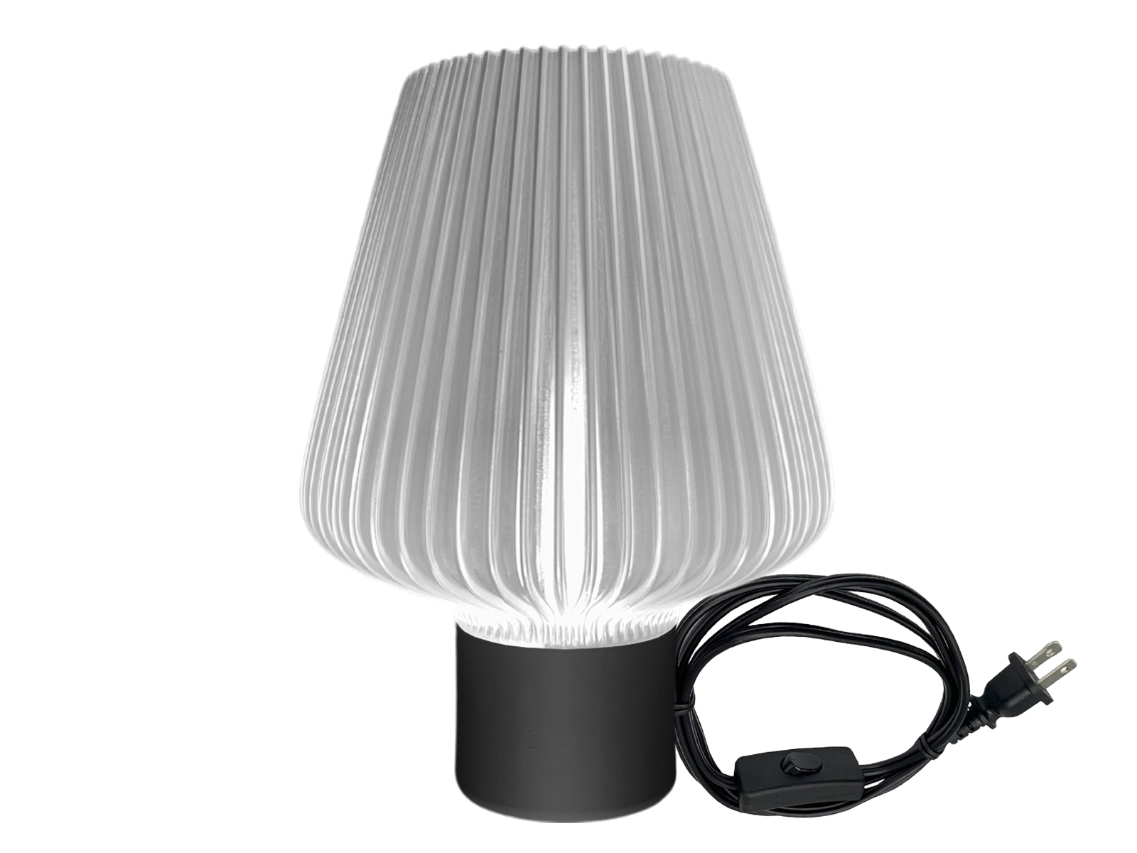 Lampara de Mesa Rumi Dapahome #Color_Negro