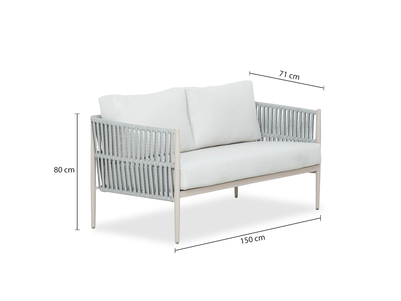 Loveseat Lucia Outdoor