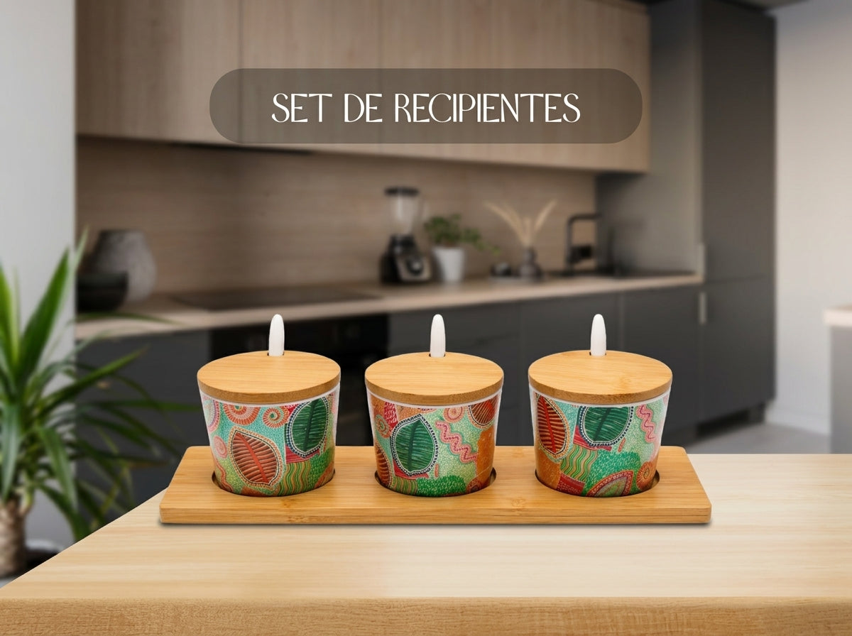 Set x3 Recipientes Warenhaus