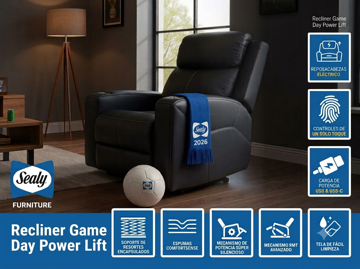Recliner Game Day Power Lift