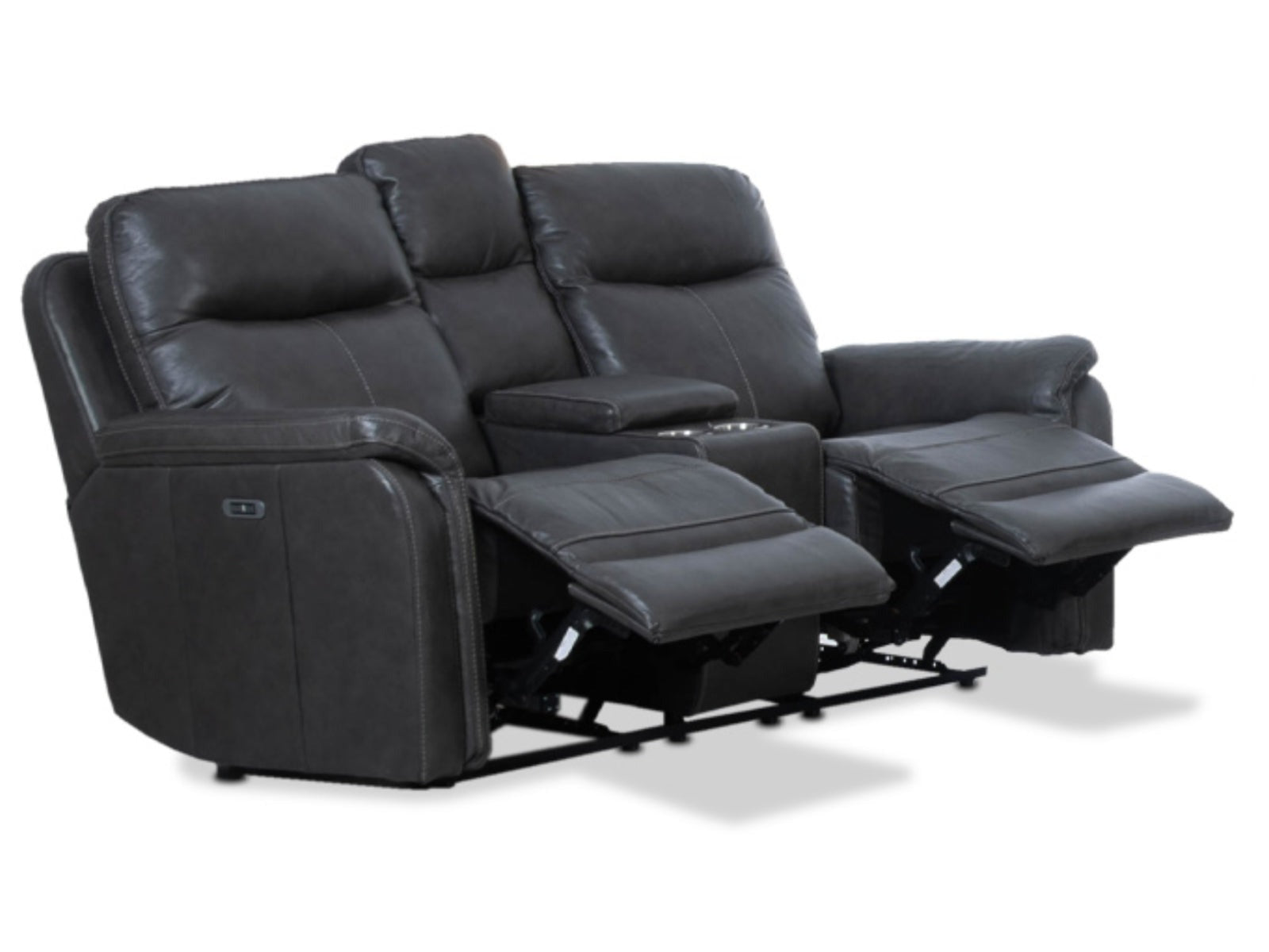 Loveseat Moon Recliner Power #Color_DarkGray"07839"