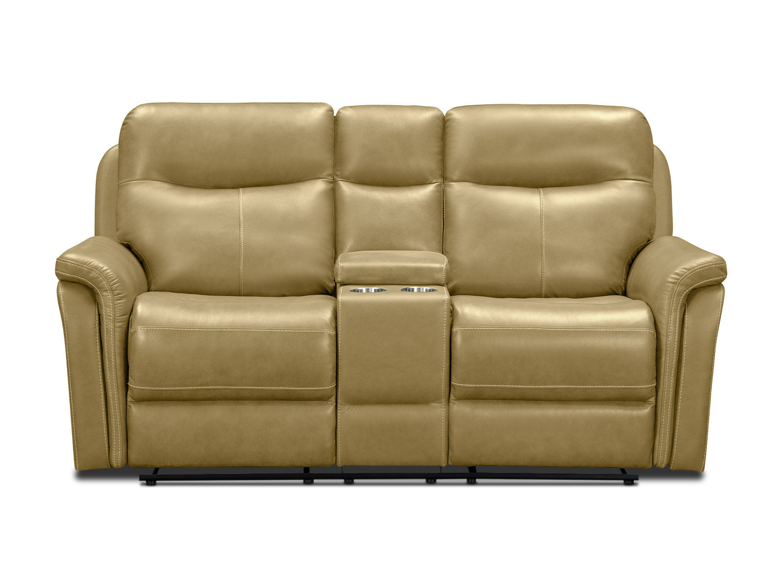 Loveseat Moon Recliner Power #Color_Wheat"11720"