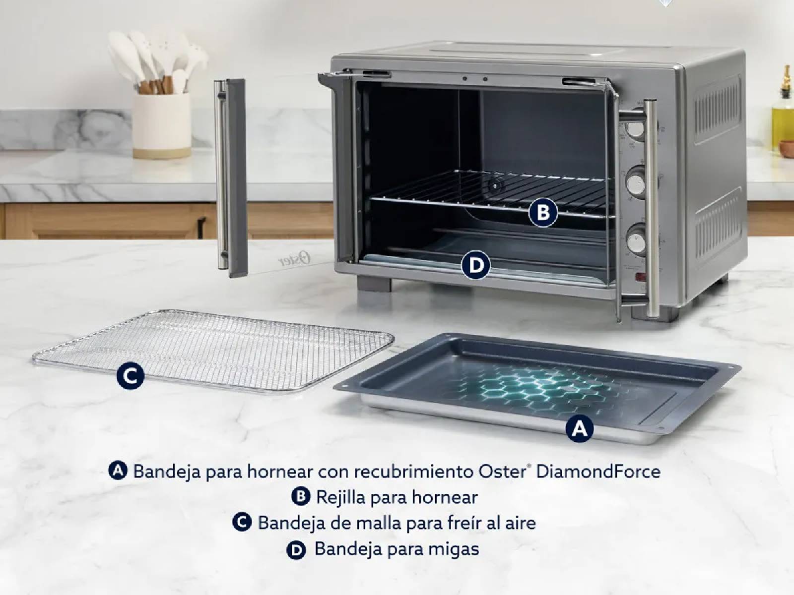 Horno Freidora de Aire 35L Oster