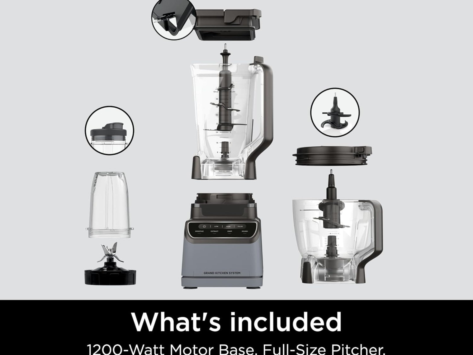 Licuadora Grand Kitchen 1200 Ninja