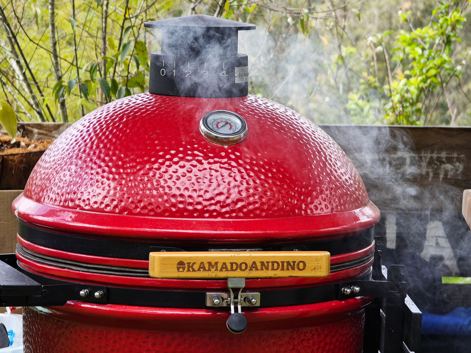 Grill Kamado Andino Medium 18 #Color_Red