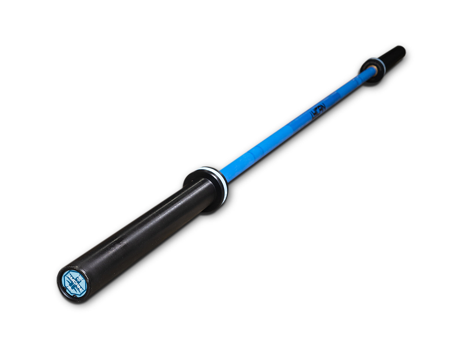 Barra Olimpica Modelo Pro Cerakote Azul 20 Kg Lycan