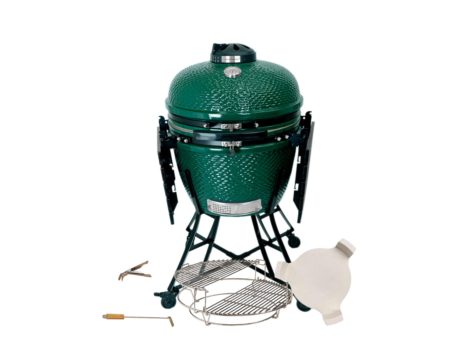 Grill Kamado Andino Large Plus #Color_Verde #Version_Clasica