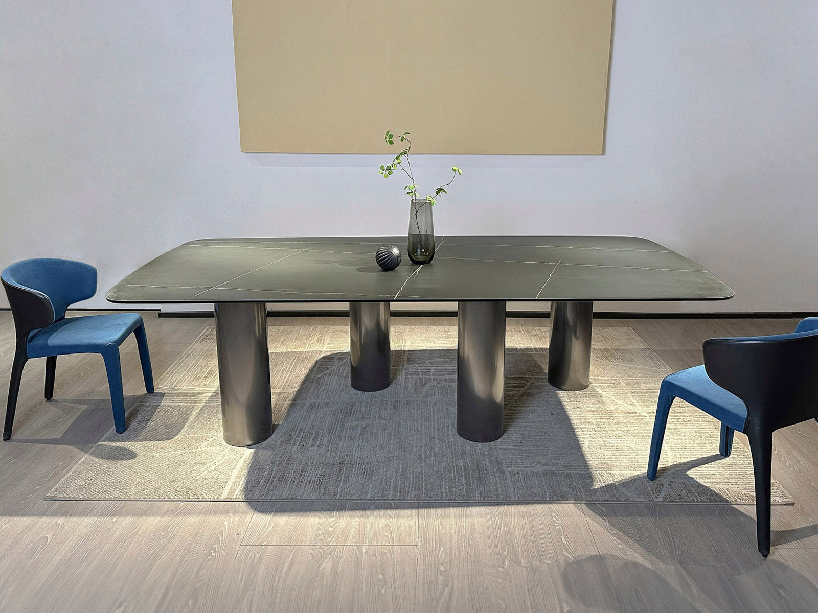 Mesa Comedor Bally Negro Titanium