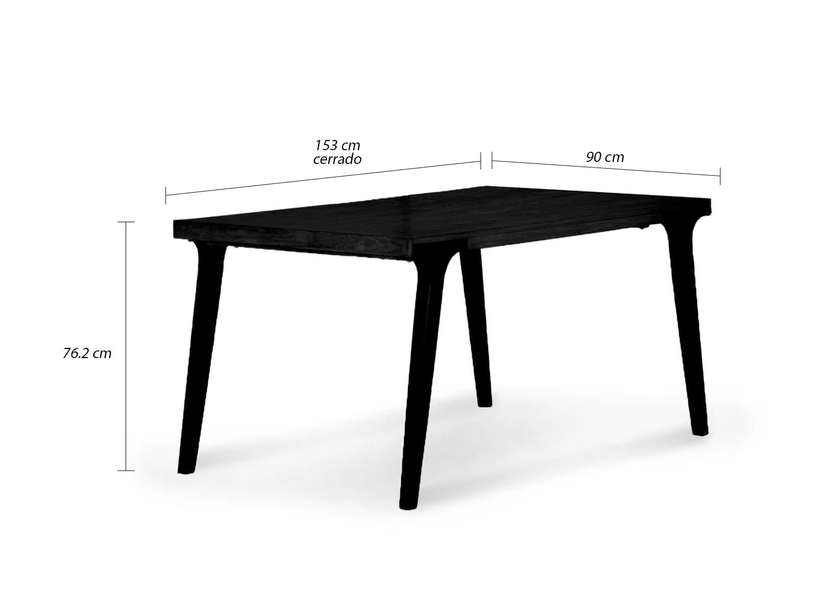 Mesa Comedor Niza Extensible Walnut