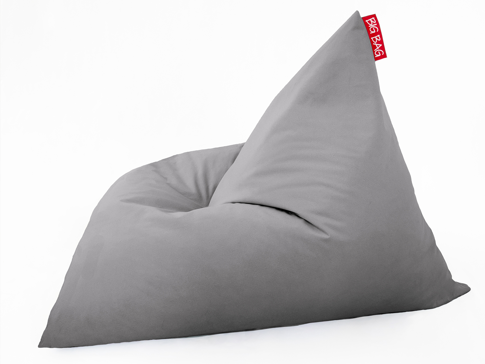 Puff Triangular #Color_Gris Claro