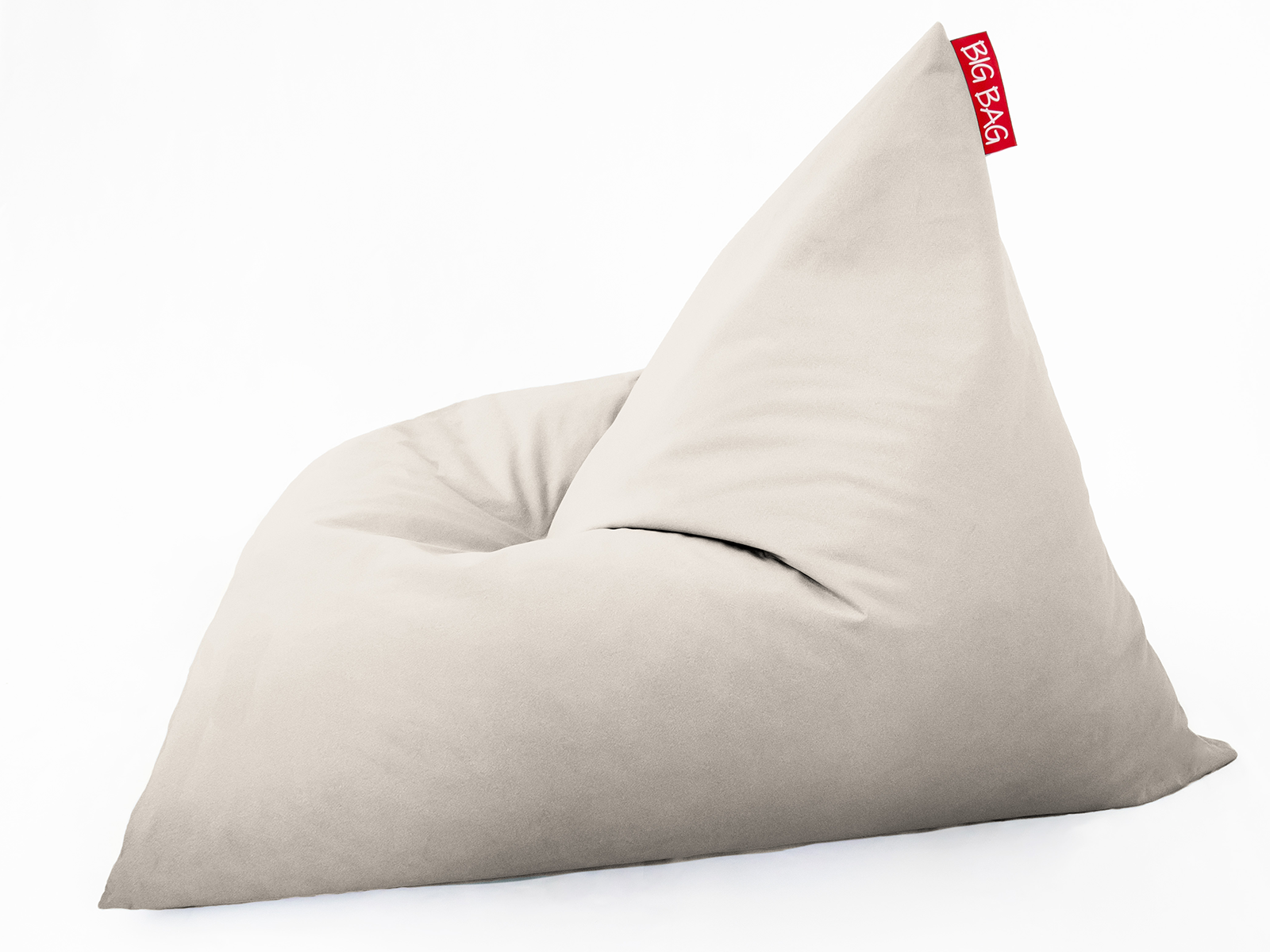 Puff Triangular #Color_Beige