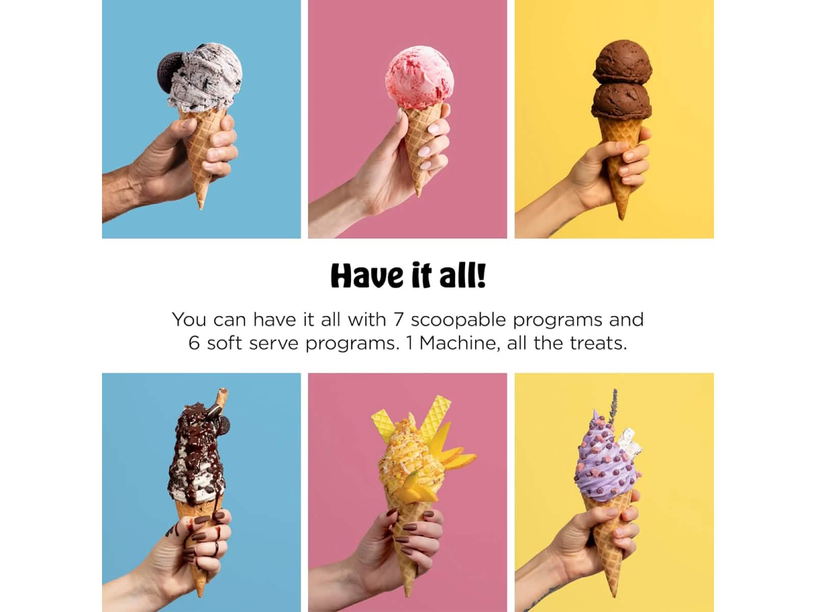 Maquina de Helados y Remolinos Creami Ninja 