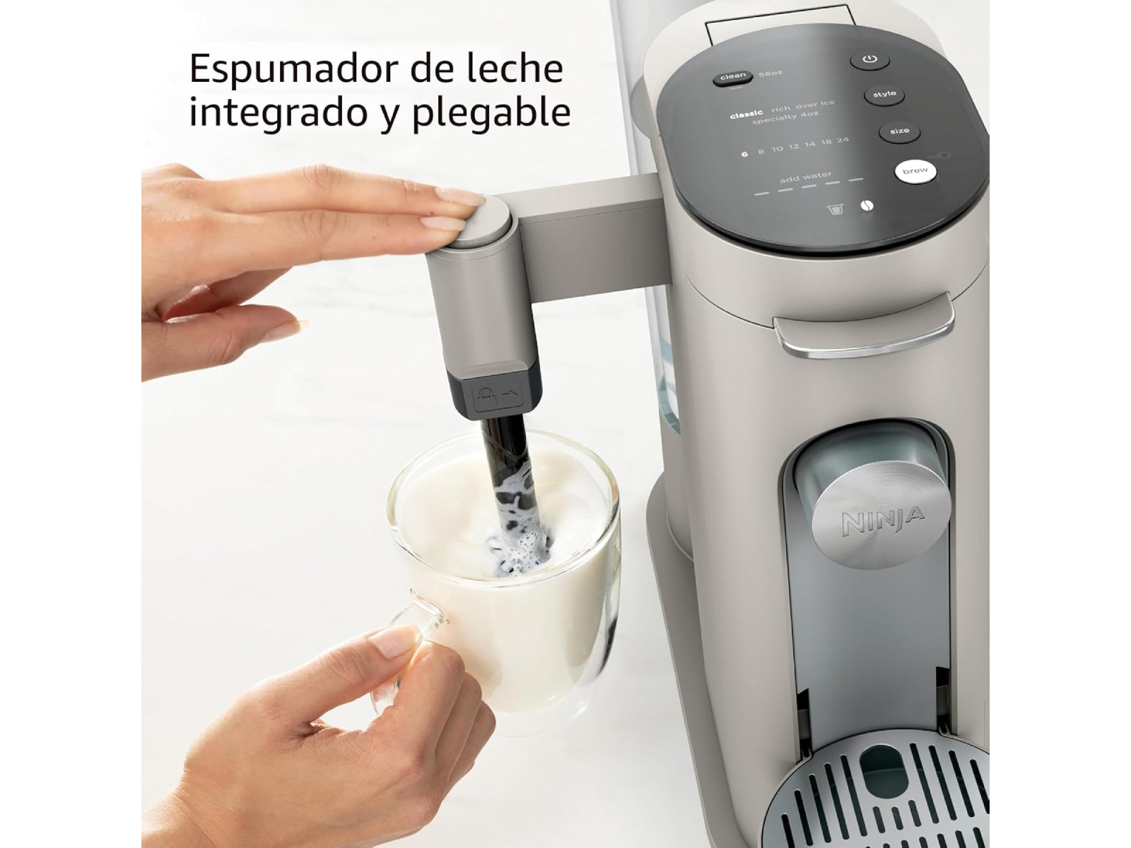Cafetera individual 2 en 1