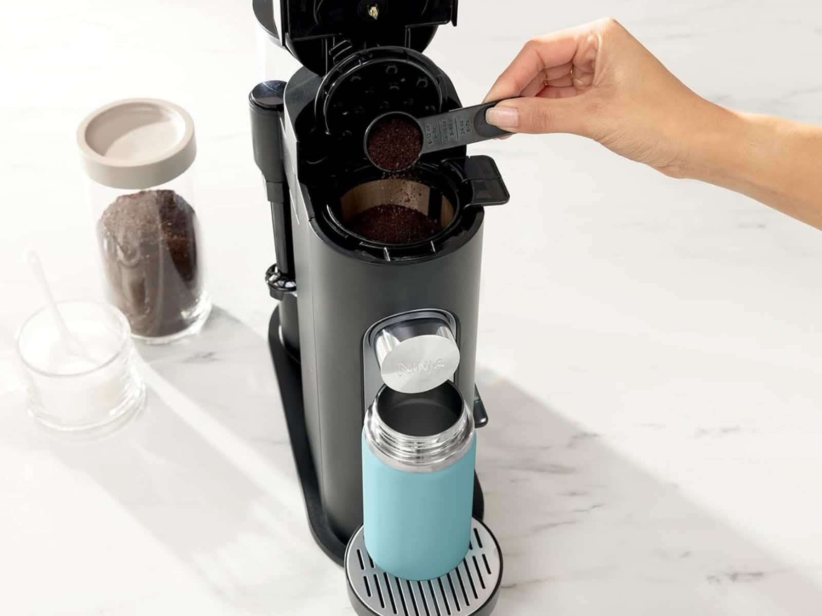 Cafetera para Capsulas de Cafe y Molidos Ninja 